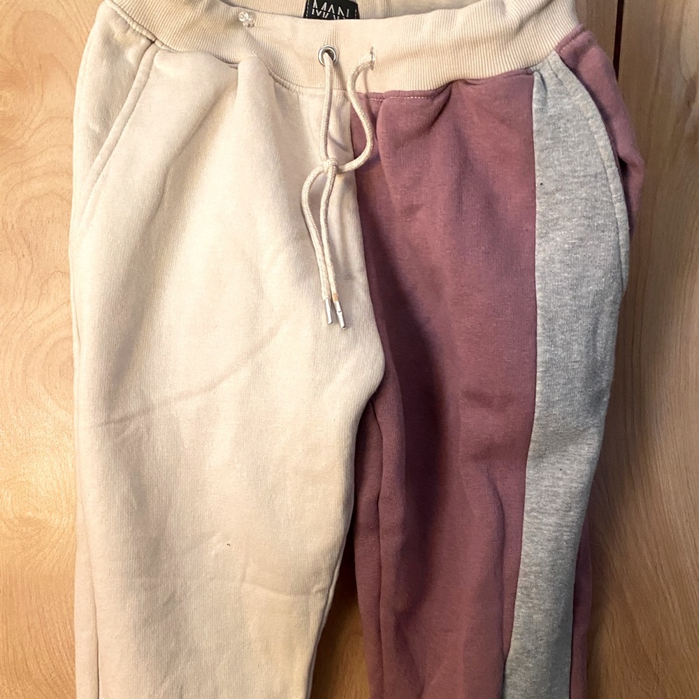 Mens color blocked Joggers S